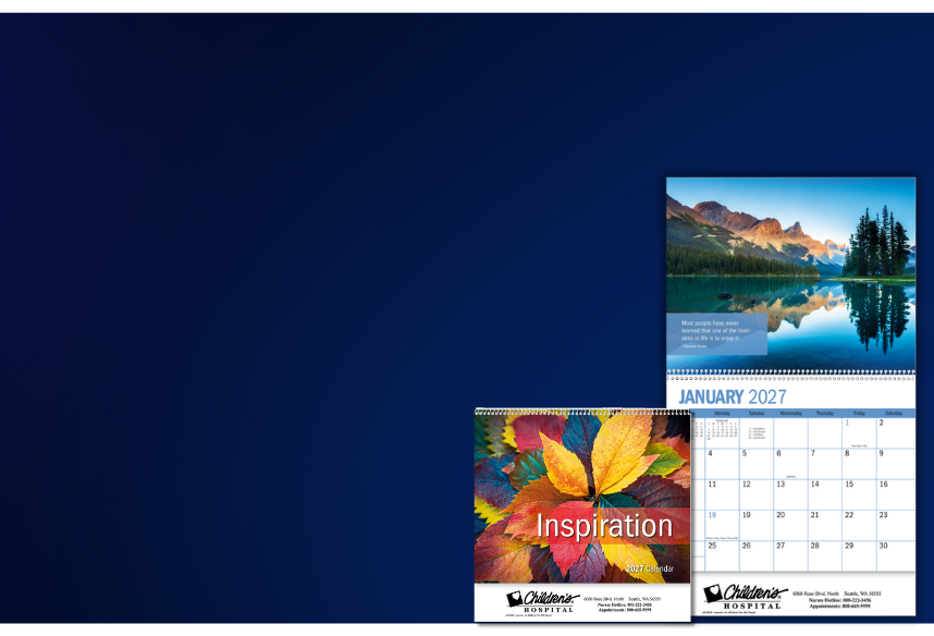 banner for 2027 Calendars